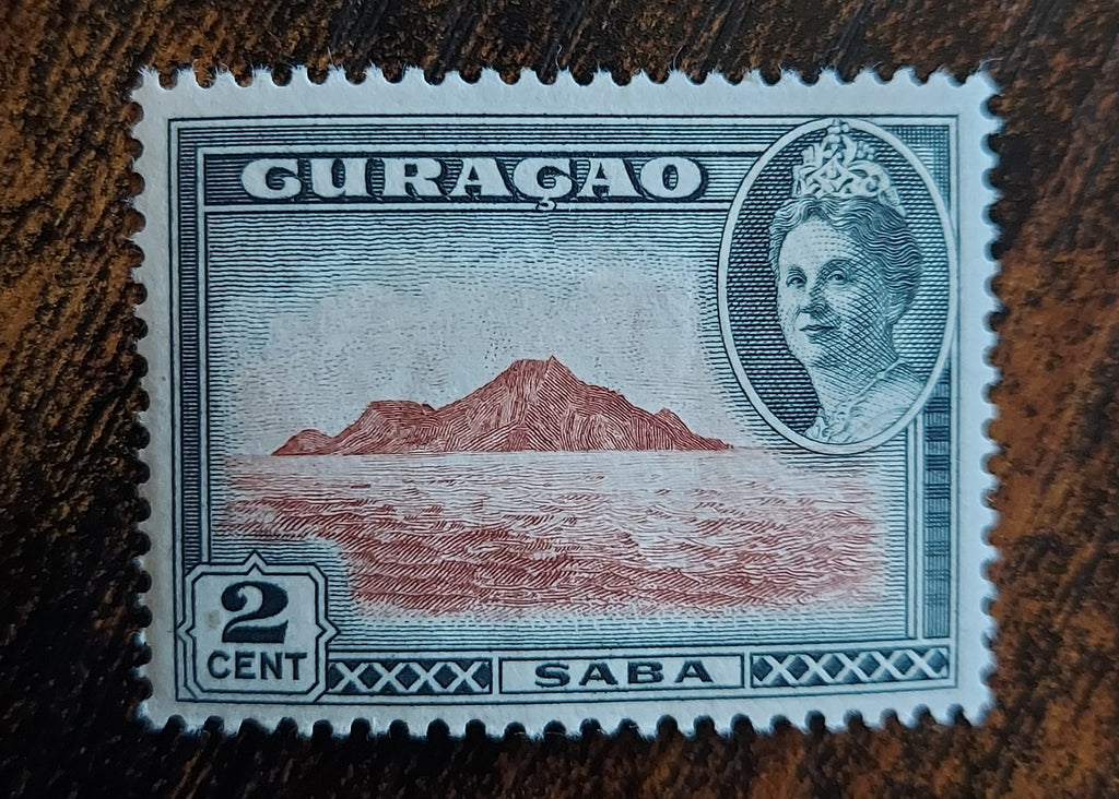 Curaçao airmail stamp