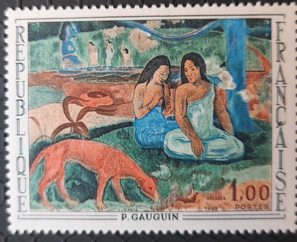 1968 Paul Gauguin stamp