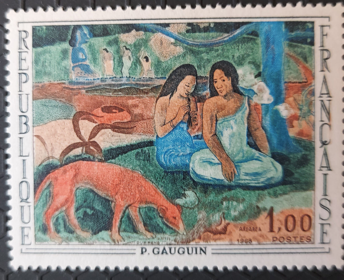 1968 Paul Gauguin stamp