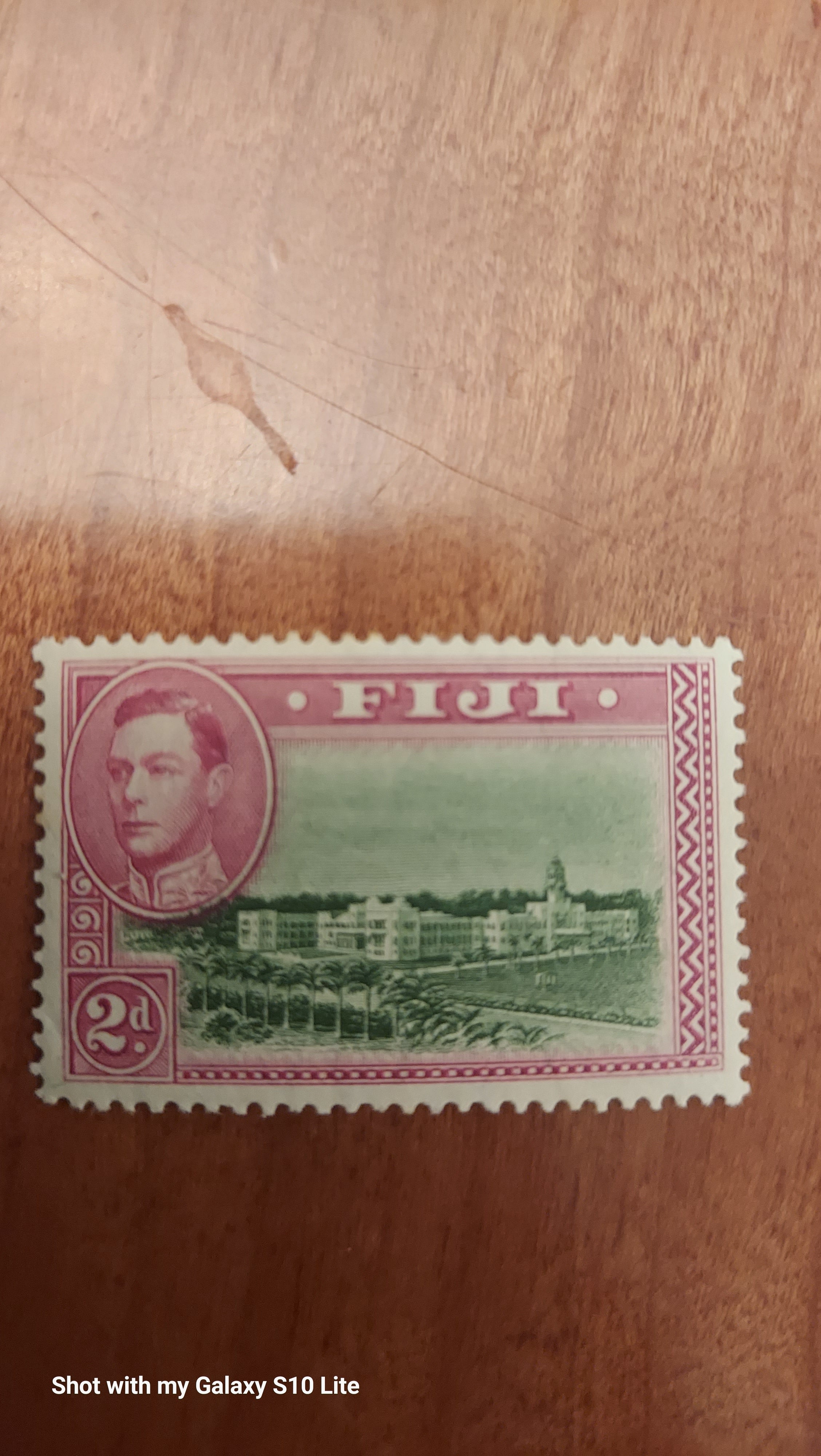 Fiji mint stamp