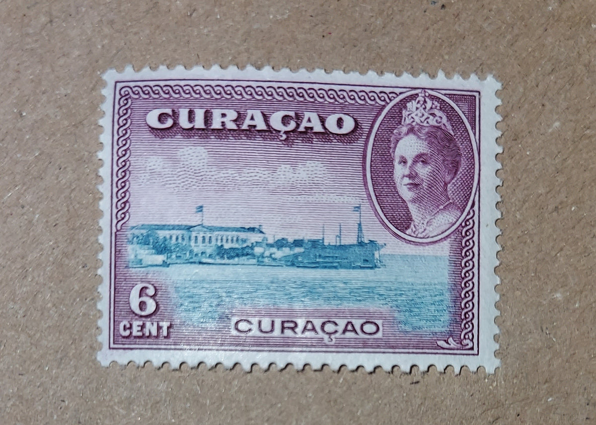 1942 Curaçao Airmail Stamp