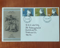 UK FDC 1971 Literary Anniversaries