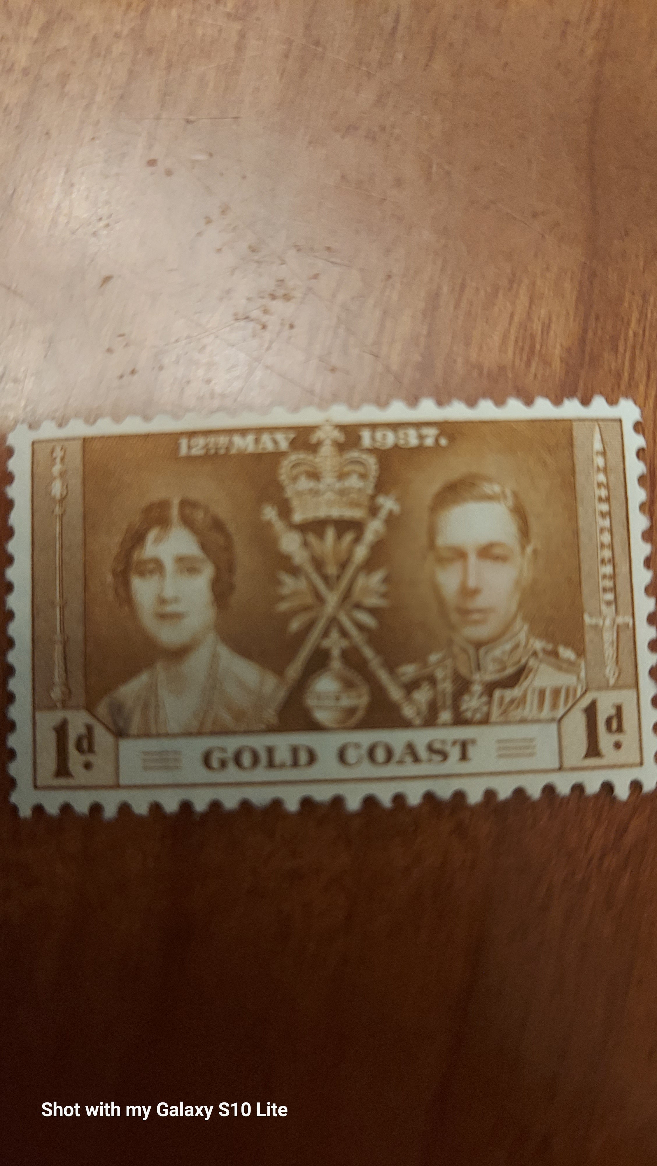 Gold coast 1937 Coronation