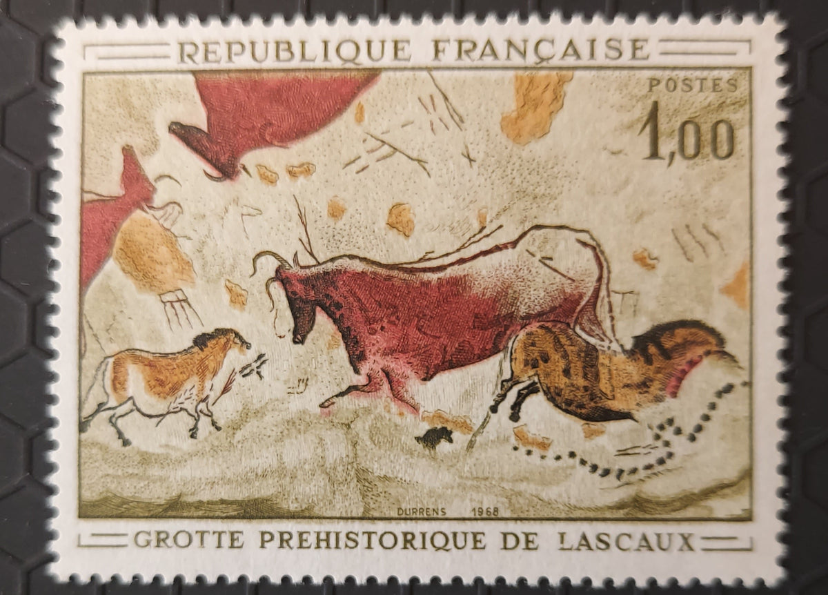 1968 Grotte Prèhistorique de Lascaux postage stamp